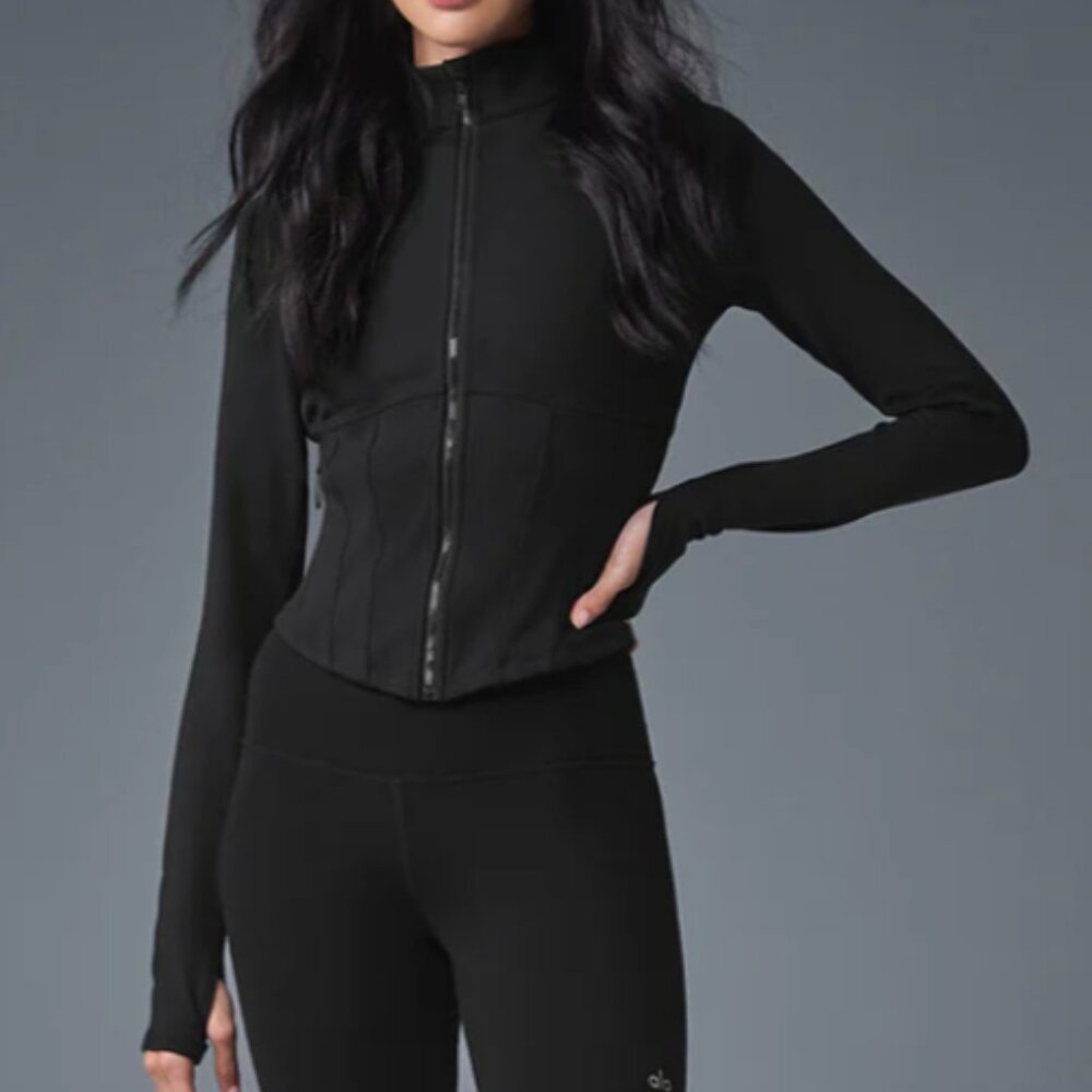 Airbrush Corset Full Zip Jacket